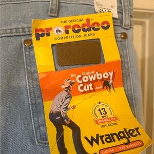 Wrangler Original Fit Light Blue Jeans